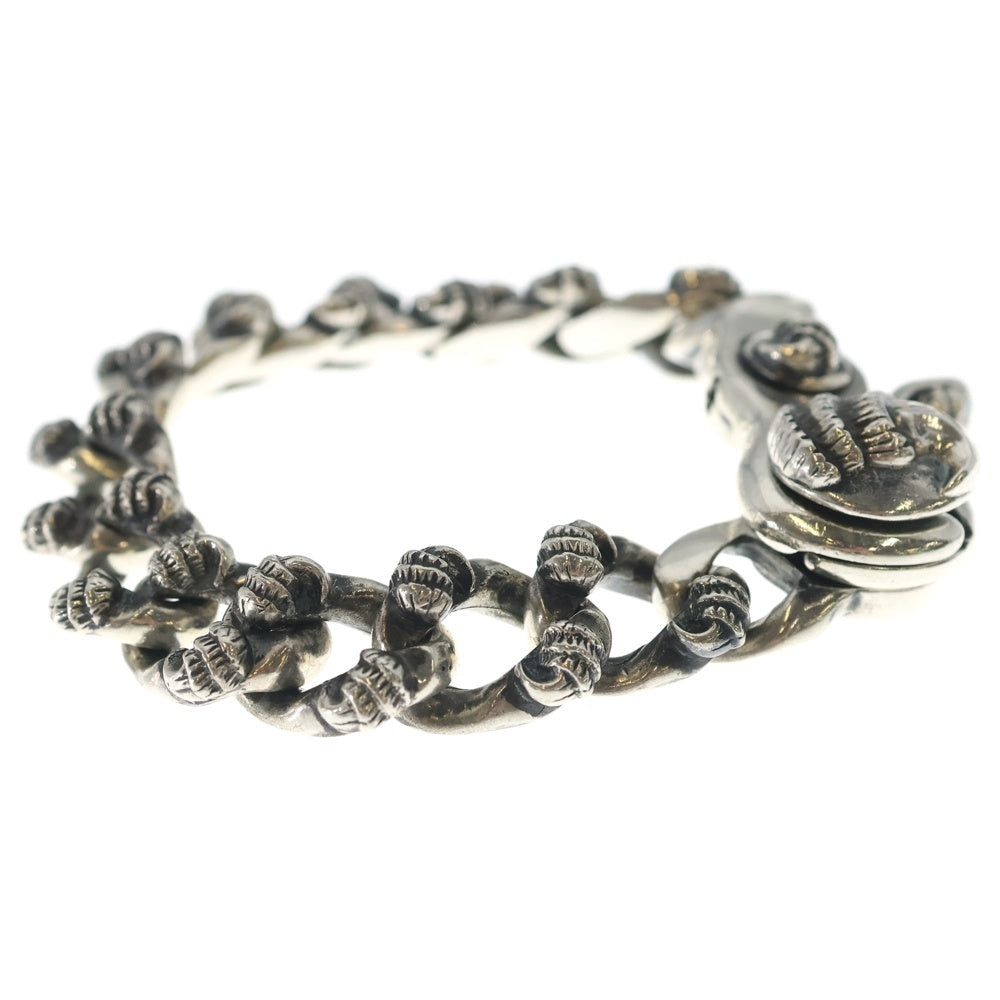 CHROME HEARTS(クロムハーツ) CROW FNCY CHN LNK ファンシーリンククリップブレスレット 12リンク シルバー