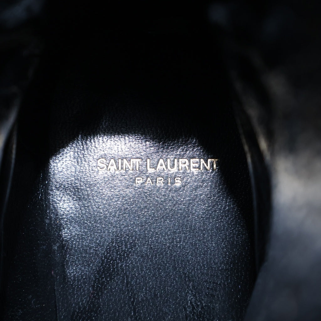 SAINT LAURENT PARIS(サンローランパリ) BELTED JODHPUR BOOTS レザージョッパーブーツ ブラック RO 443200