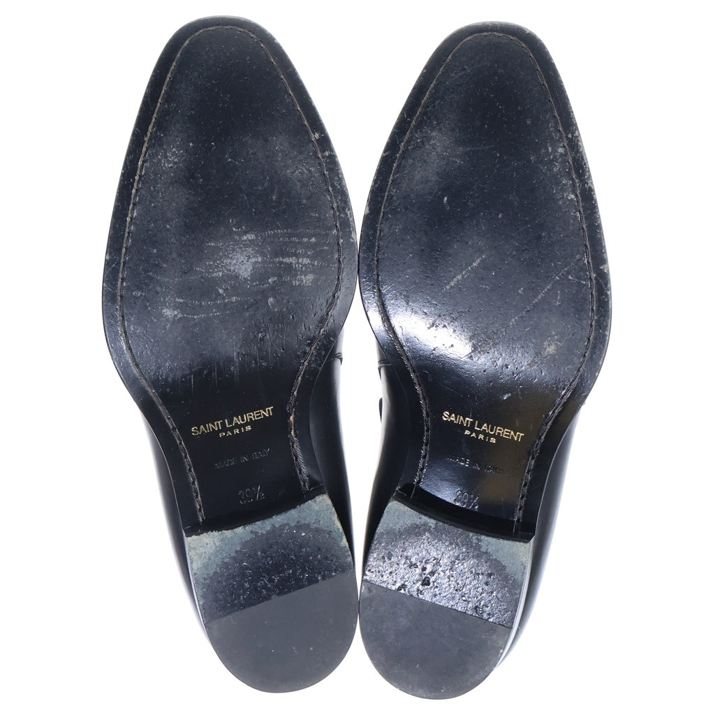 SAINT LAURENT PARIS(サンローランパリ) BELTED JODHPUR BOOTS レザージョッパーブーツ ブラック RO 443200