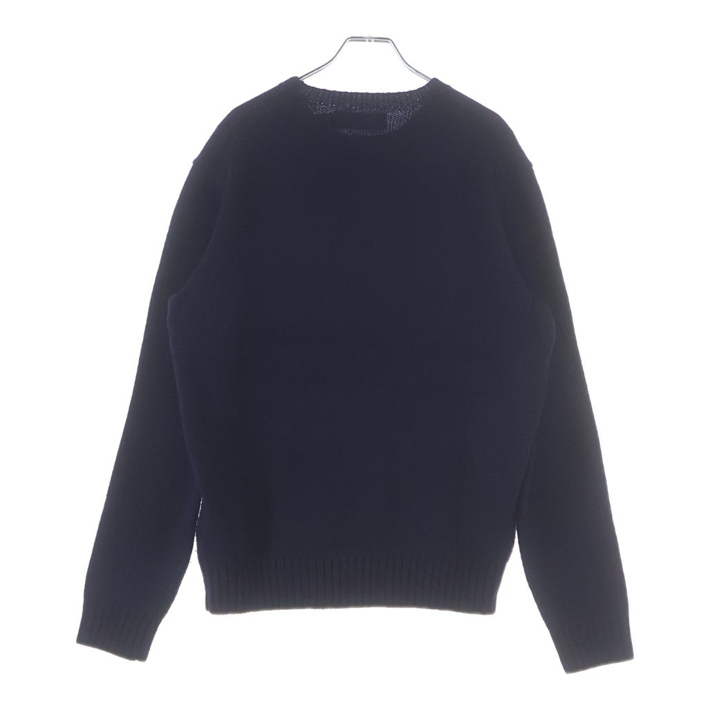 POLO RALPH LAUREN(ポロラルフローレン) ×PALACE SKATE POLO BEAR SWEATER パレス スケート ポロベアニットセーター ネイビー