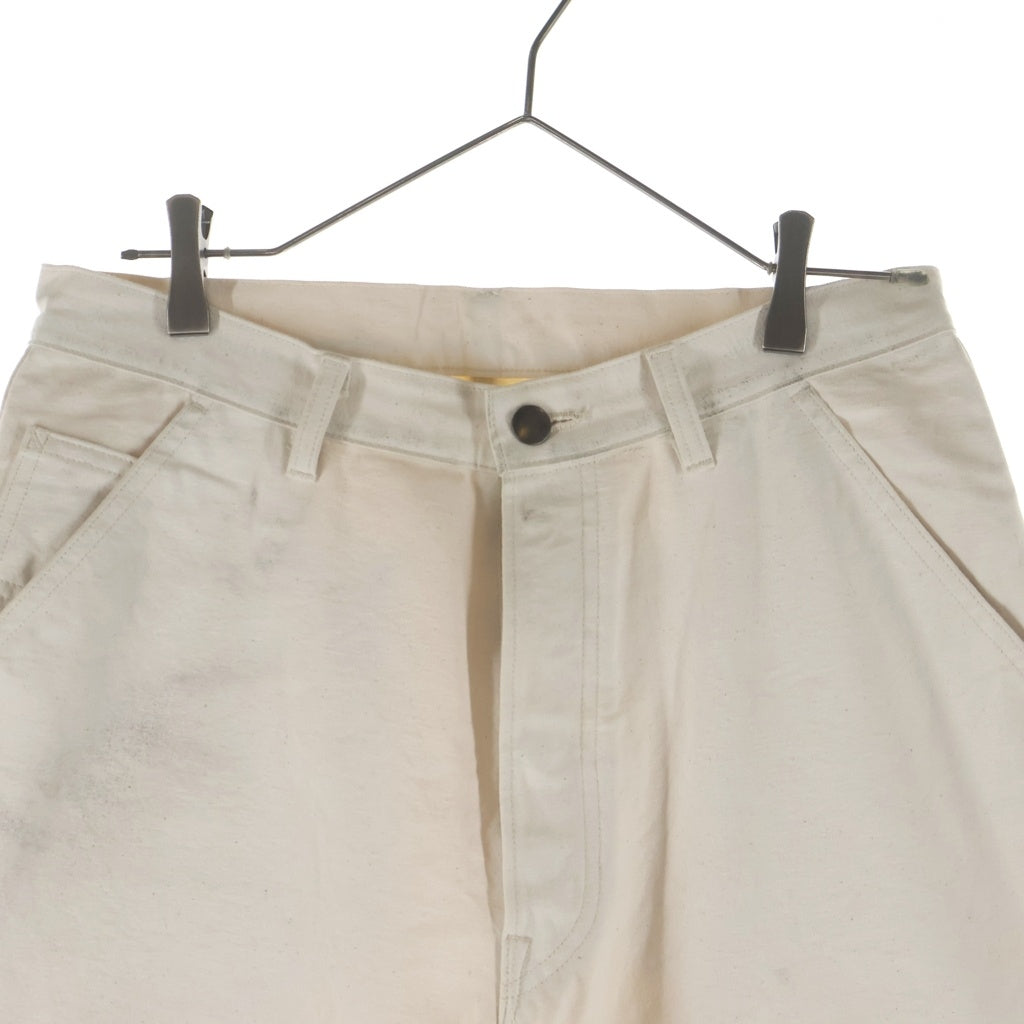 marka(マーカ) 25SS ORGANIC COTTON CANVAS ENGNEERED PANTS オーガニックキャンバス エンジニアパンツ アイボリー M25A10PT01C