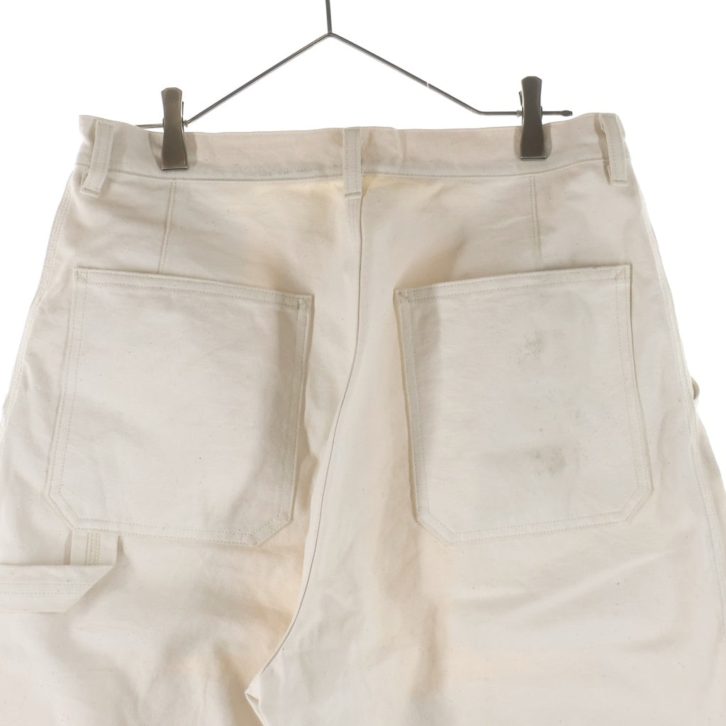marka(マーカ) 25SS ORGANIC COTTON CANVAS ENGNEERED PANTS オーガニックキャンバス エンジニアパンツ アイボリー M25A10PT01C