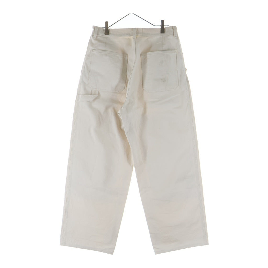 marka(マーカ) 25SS ORGANIC COTTON CANVAS ENGNEERED PANTS オーガニックキャンバス エンジニアパンツ アイボリー M25A10PT01C
