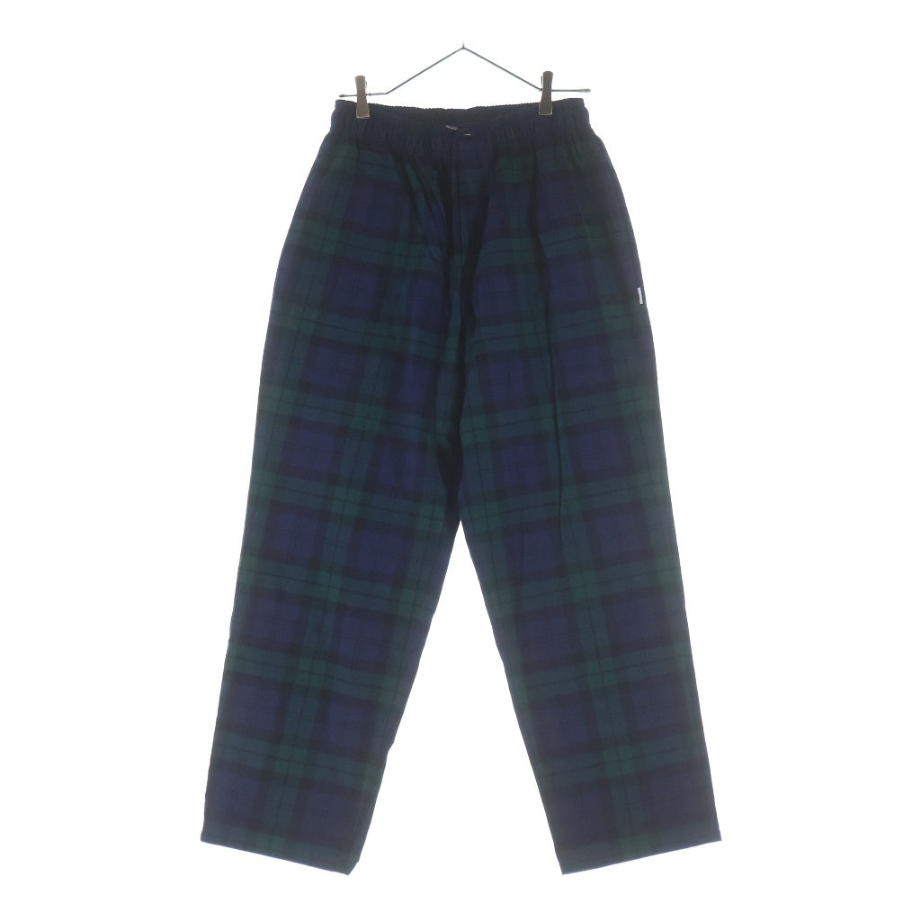 WTAPS(ダブルタップス) 22SS SEAGULL 02 TROUSERS COTTON FLANNEL トラウザーズ コットン フランネル チェック パンツ グリーン 221TQDT-PTM03