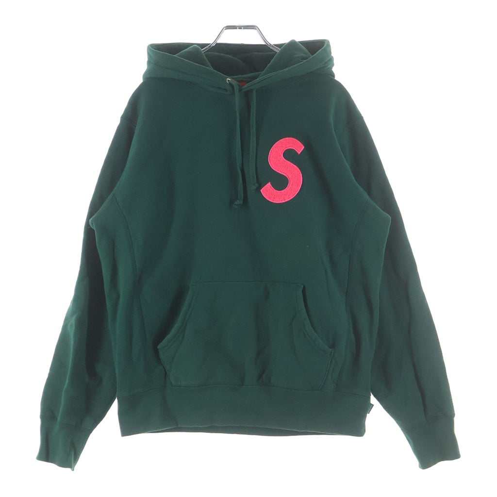 SUPREME(シュプリーム) 18AW S Logo Hooded Sweat Shirt Heather エスロゴ フーデッド スウェット パーカー グリーン