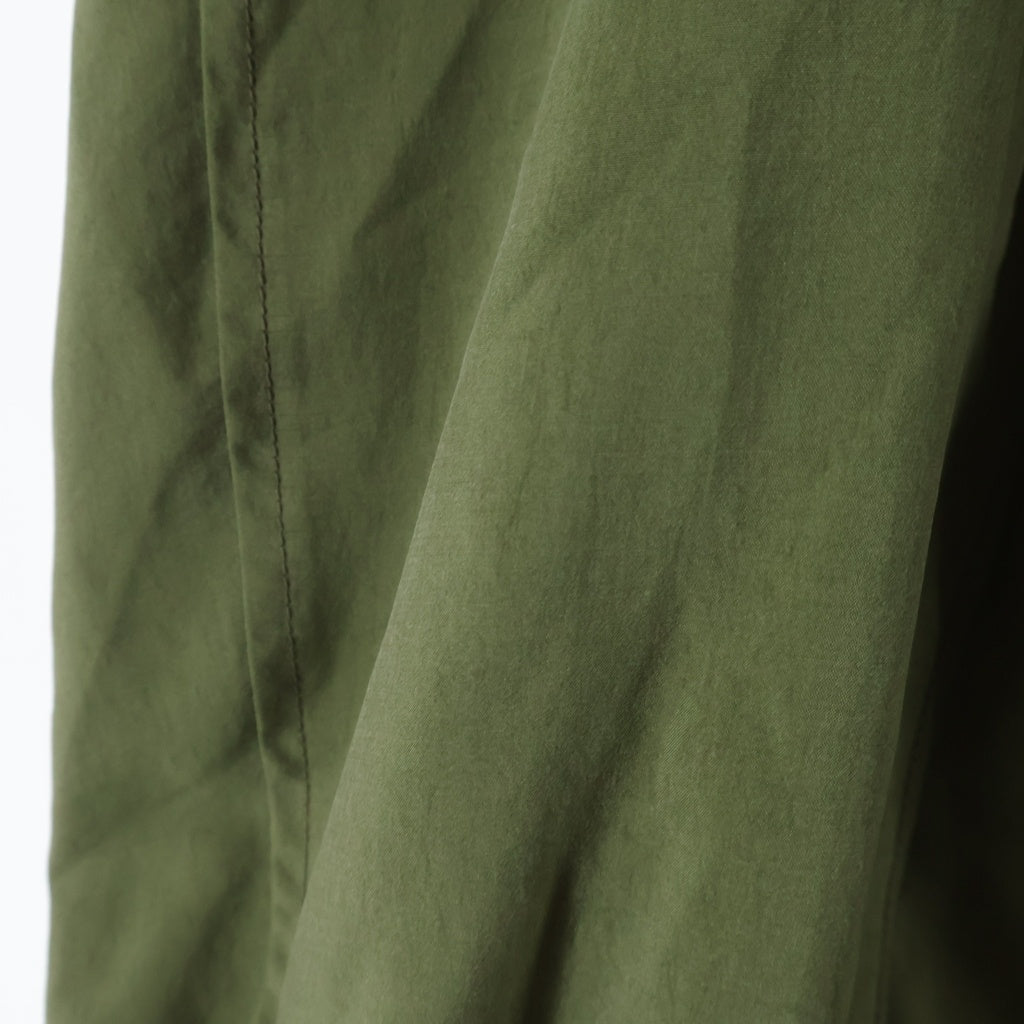 VALENTINO(ヴァレンティノ) 襟ボア ジップアップコート ジャケット カーキ NV0CA2604L2