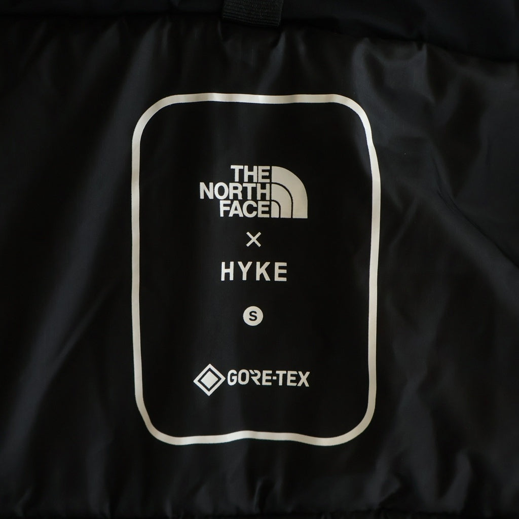 HYKE(ハイク) ×THE NORTH FACE GTX MONSTER PARKA モンスターパーカ パデッドコート ブラック NP691HY