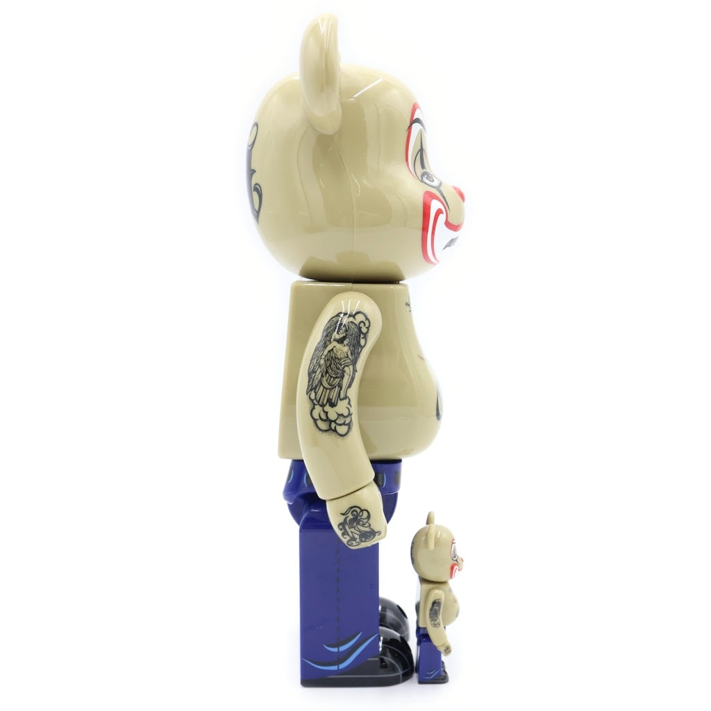 MEDICOM TOY(メディコムトイ) BE@RBRICK MISTER CARTOON X KONG 100% & 400% ミスターカートゥーン ベアブリック フィギュア グリーン