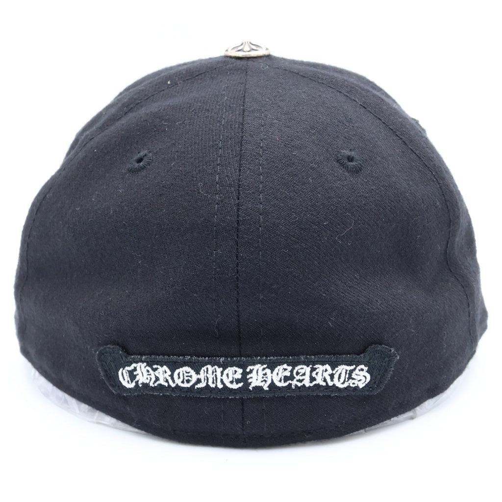CHROME HEARTS(クロムハーツ) TRACKER CAP ホースシュー刺繍 クロスボール付き トラッカーキャップ ブラック