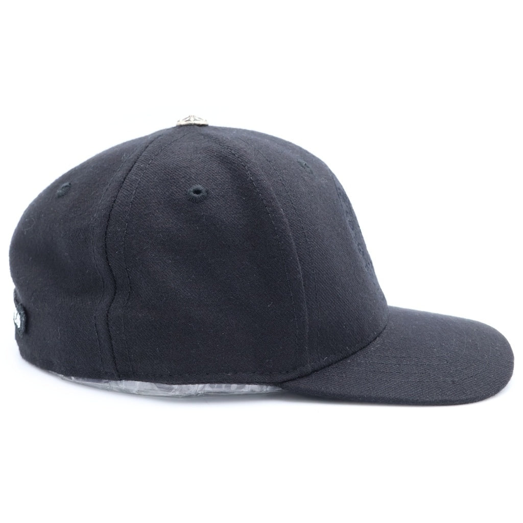 CHROME HEARTS(クロムハーツ) TRACKER CAP ホースシュー刺繍 クロスボール付き トラッカーキャップ ブラック