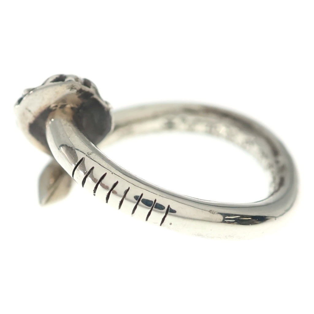 CHROME HEARTS(クロムハーツ) NAIL CRSBALL ネイル クロスボール リング シルバー BCA349