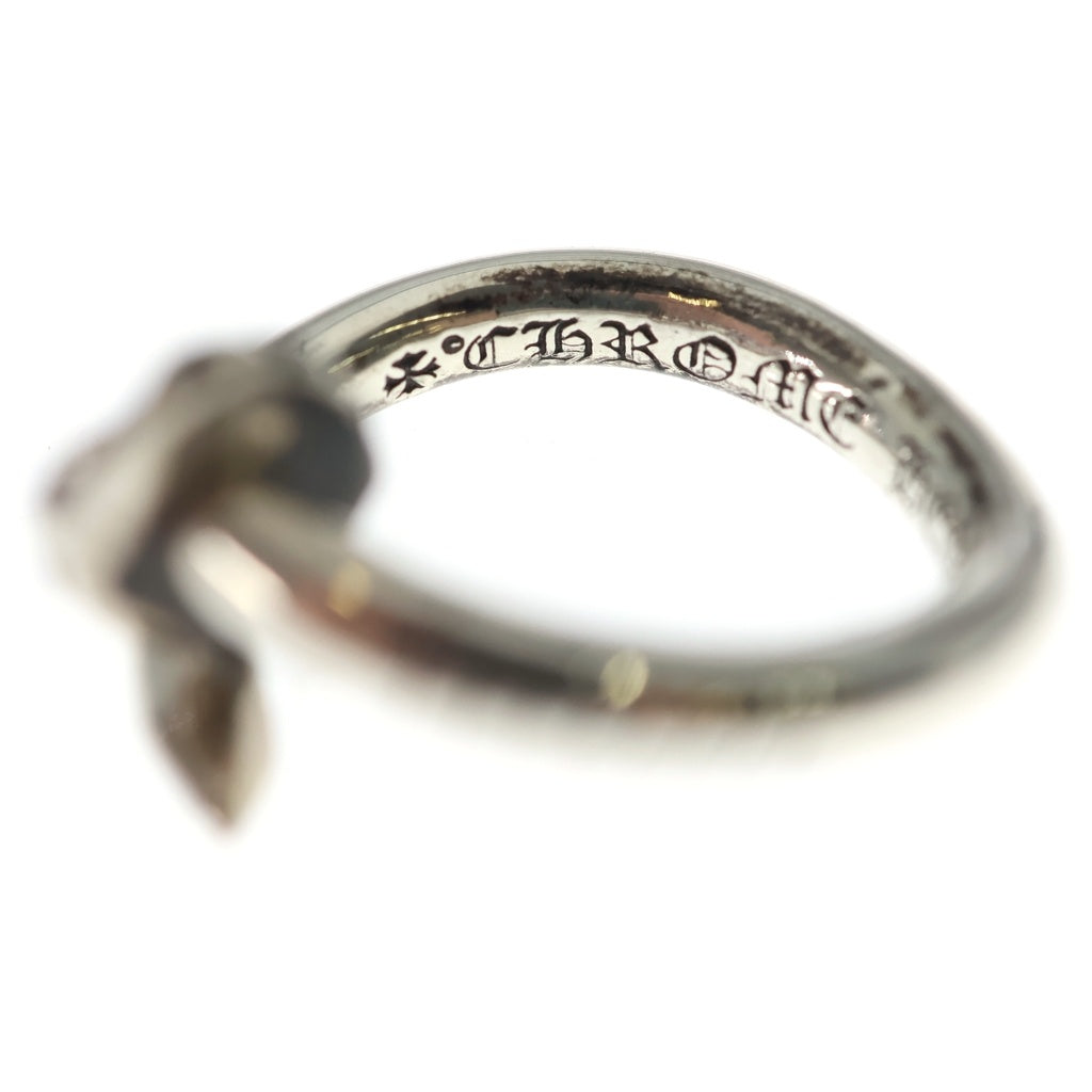 CHROME HEARTS(クロムハーツ) NAIL CRSBALL ネイル クロスボール リング シルバー BCA349