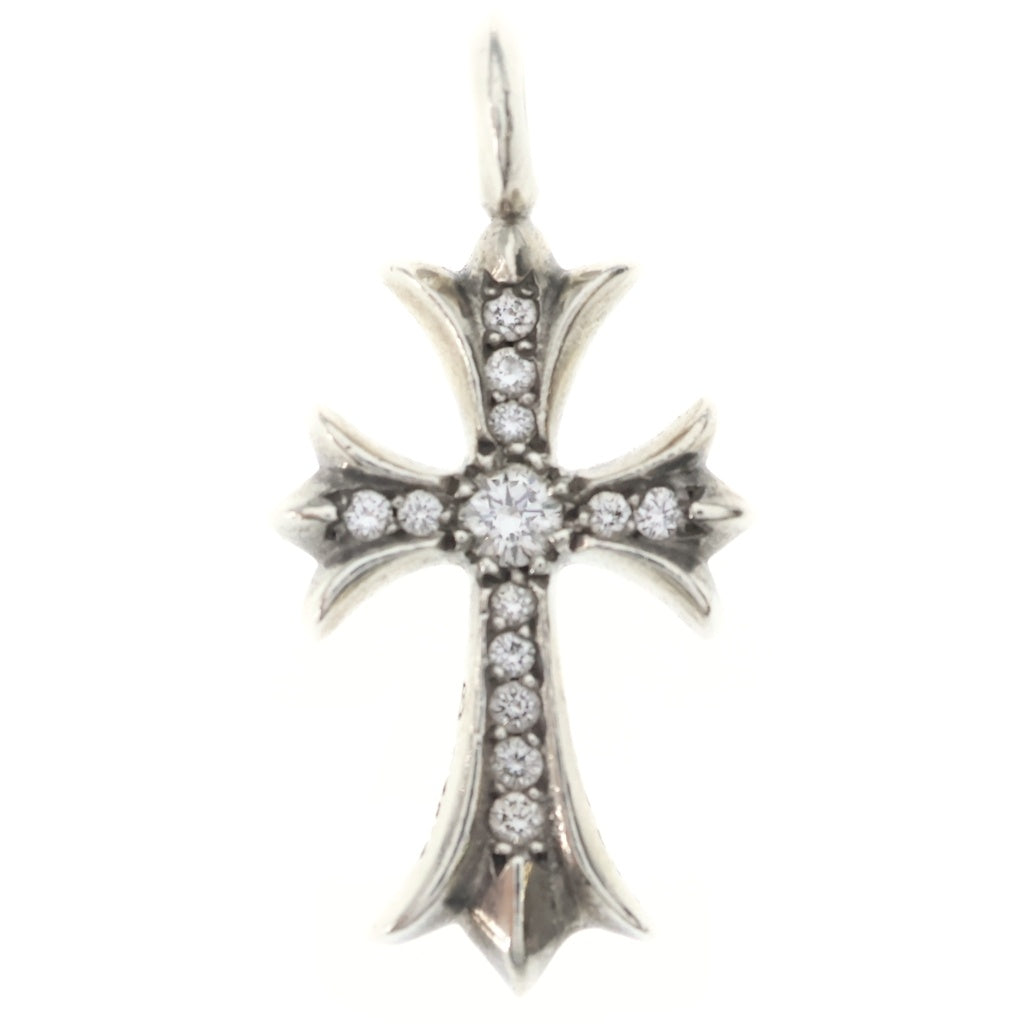CHROME HEARTS(クロムハーツ) TNY CRSF P/DIA タイニーファットクロス PAVEダイヤ ペンダントトップ シルバー BCA323