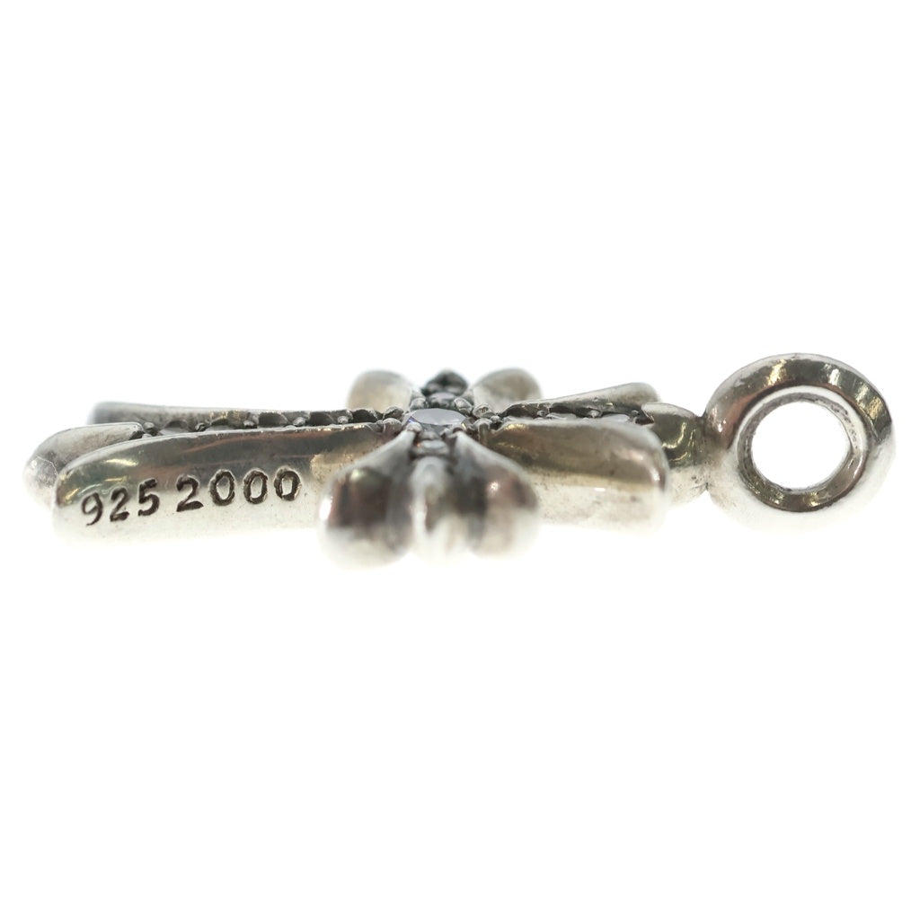 CHROME HEARTS(クロムハーツ) TNY CRSF P/DIA タイニーファットクロス PAVEダイヤ ペンダントトップ シルバー BCA323