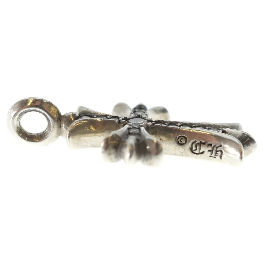 CHROME HEARTS(クロムハーツ) TNY CRSF P/DIA タイニーファットクロス PAVEダイヤ ペンダントトップ シルバー BCA323