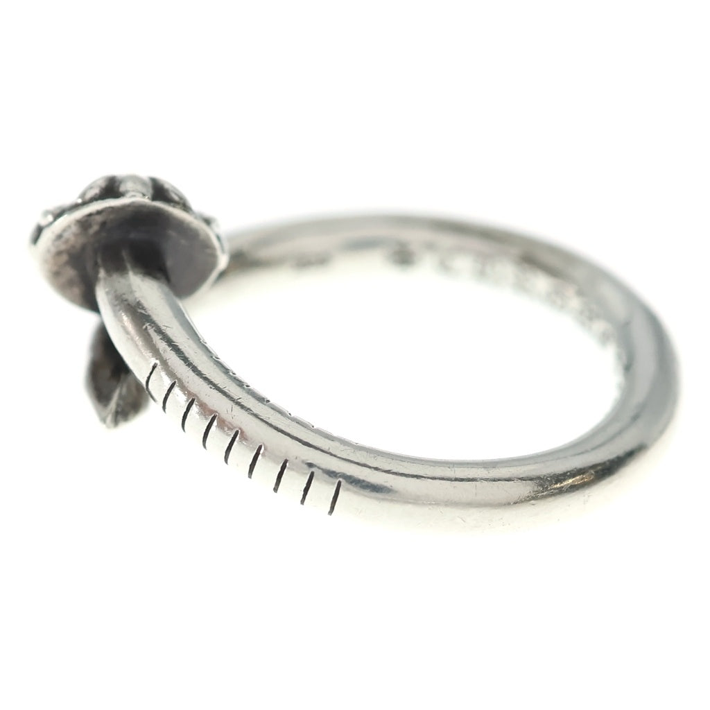 CHROME HEARTS(クロムハーツ) NAIL CRSBALL ネイル クロスボール リング シルバー BCA349