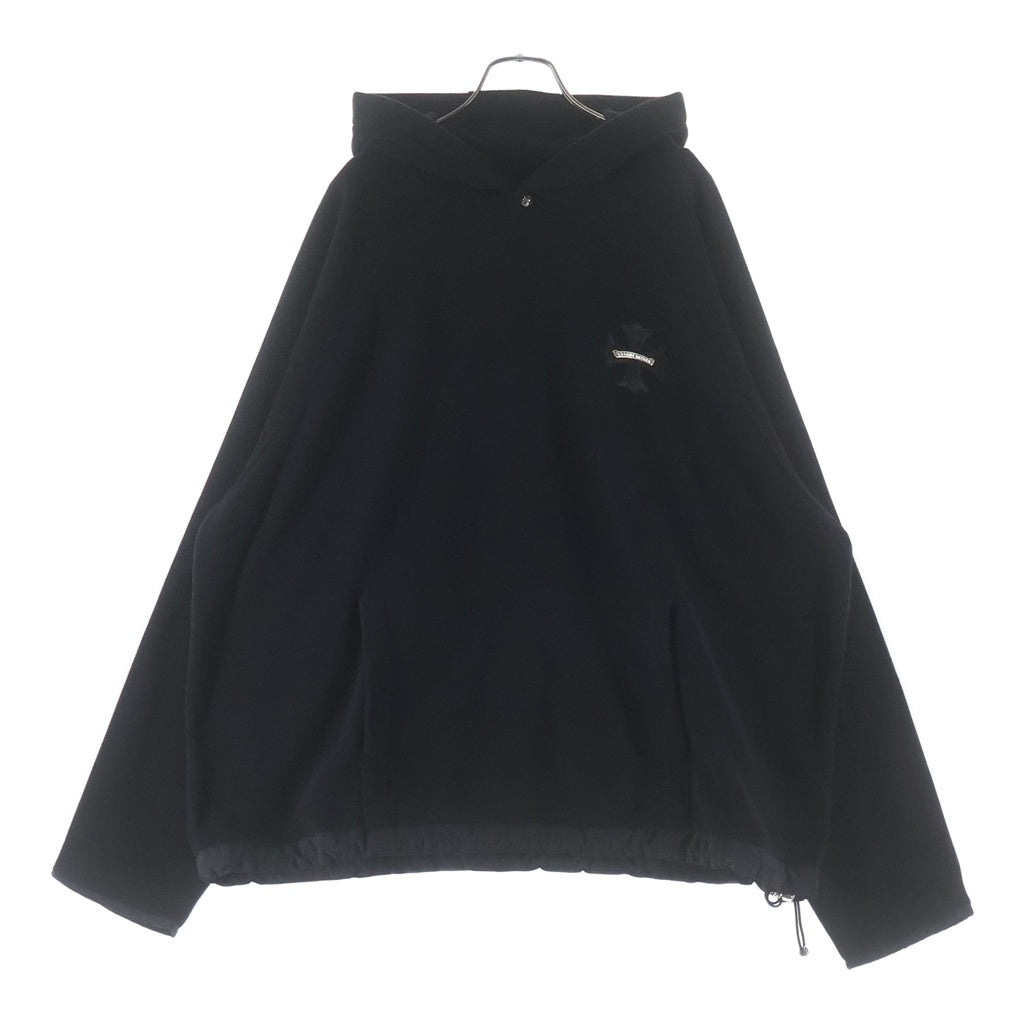 CHROME HEARTS(クロムハーツ) Y NOT DETENTION ワイノット CHプラスパッチ フリースフーディー パーカー ブラック