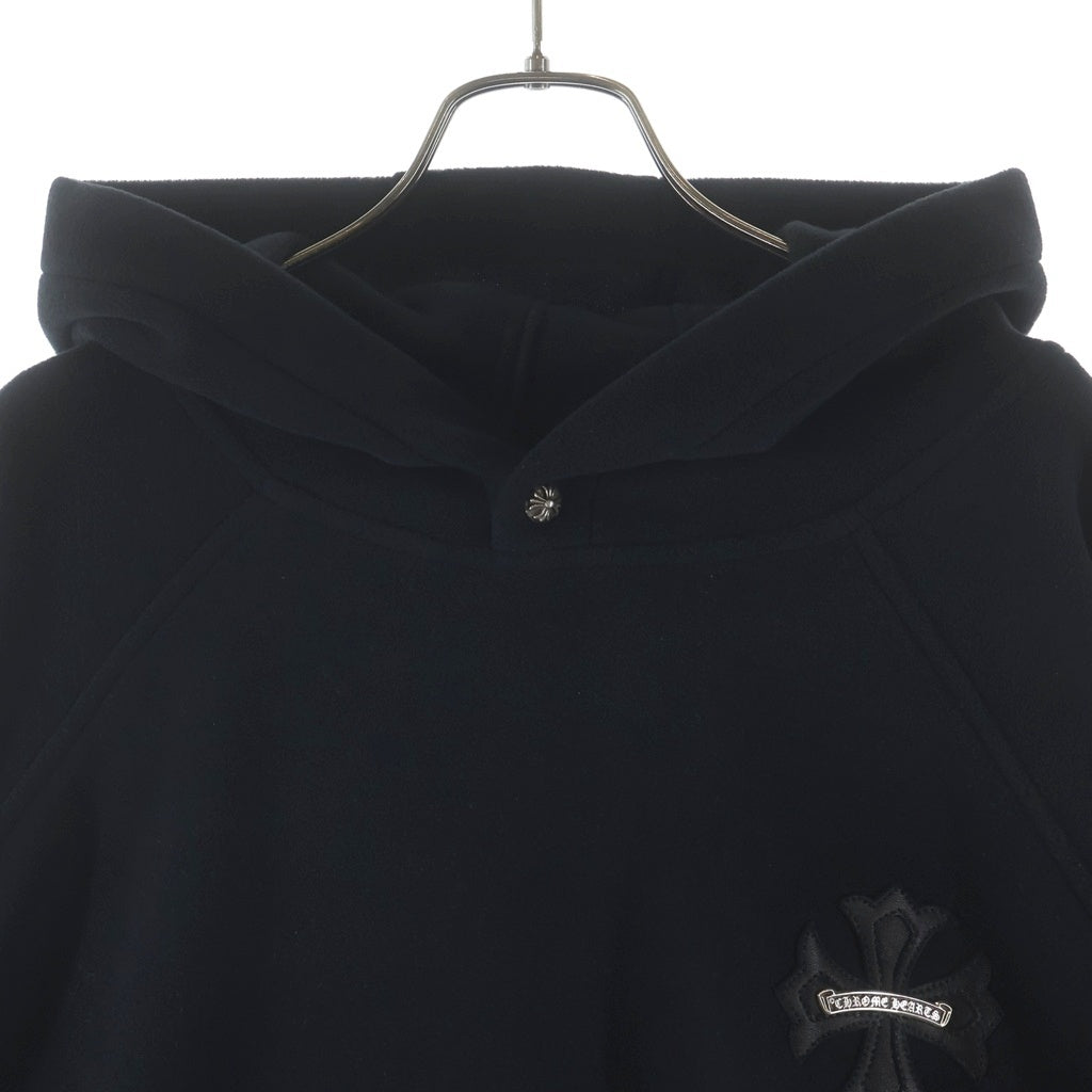 CHROME HEARTS(クロムハーツ) Y NOT DETENTION ワイノット CHプラスパッチ フリースフーディー パーカー ブラック