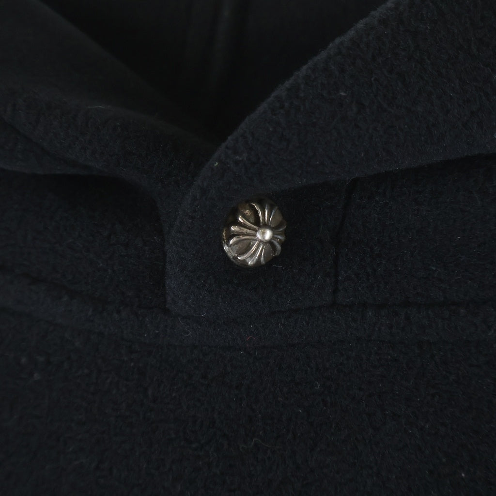 CHROME HEARTS(クロムハーツ) Y NOT DETENTION ワイノット CHプラスパッチ フリースフーディー パーカー ブラック