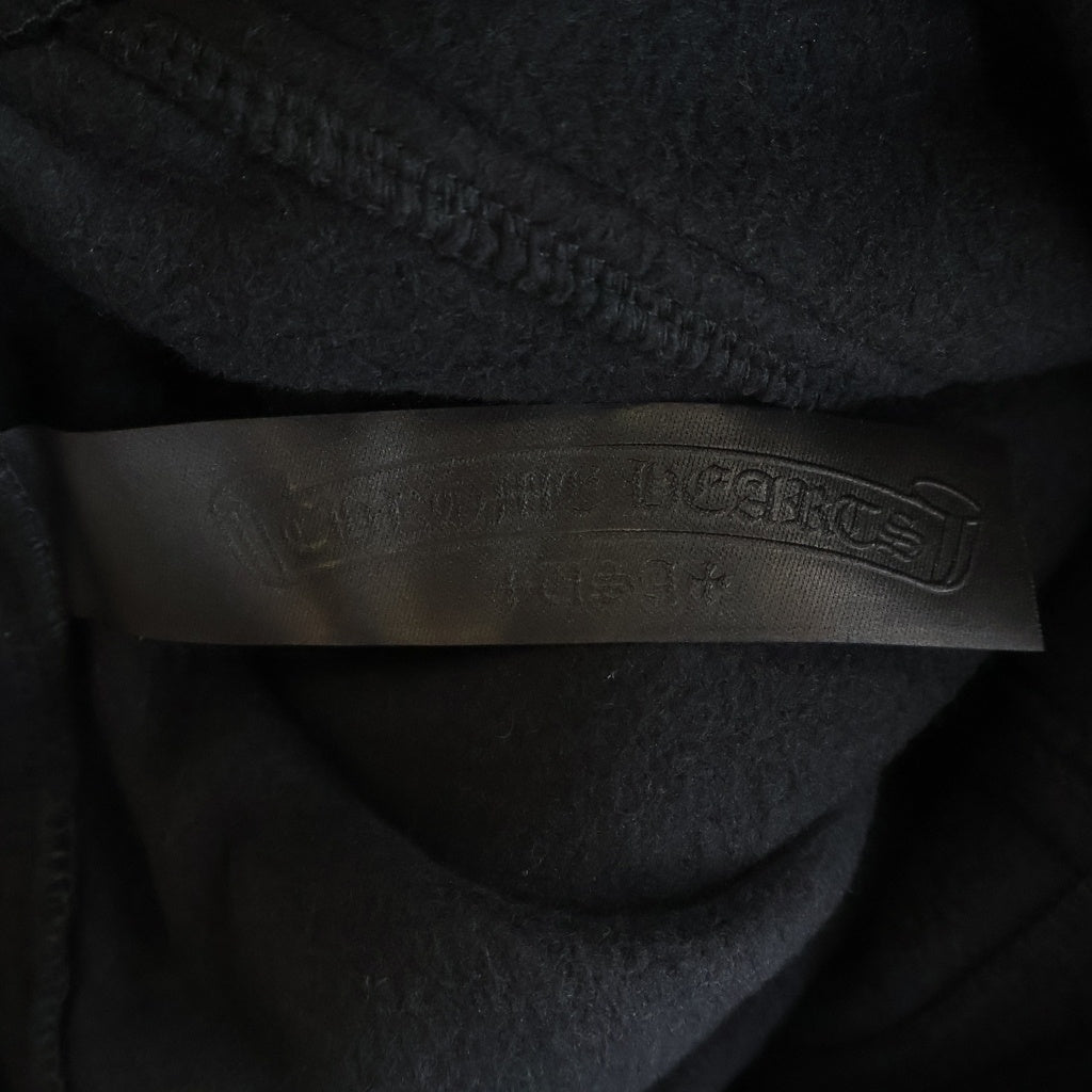 CHROME HEARTS(クロムハーツ) Y NOT DETENTION ワイノット CHプラスパッチ フリースフーディー パーカー ブラック