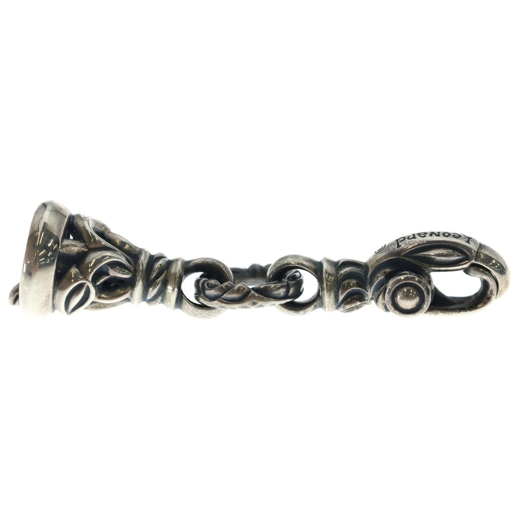 LEONARD KAMHOUT(レナードカムホート) Key clasp Creane bell M キークラスプ クレーンベル M シルバー