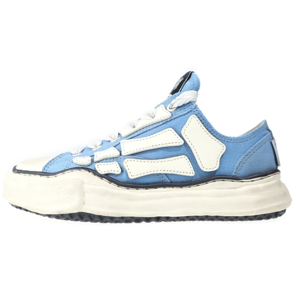 MAISON MIHARAYASUHIRO(メゾンミハラヤスヒロ) ×AMIRI PETERSON OG Sole Canvas Low-top Sneaker C13FW701 ピーターソン OG ソール キャンバス ロートップスニーカー ブルー/ホワイト