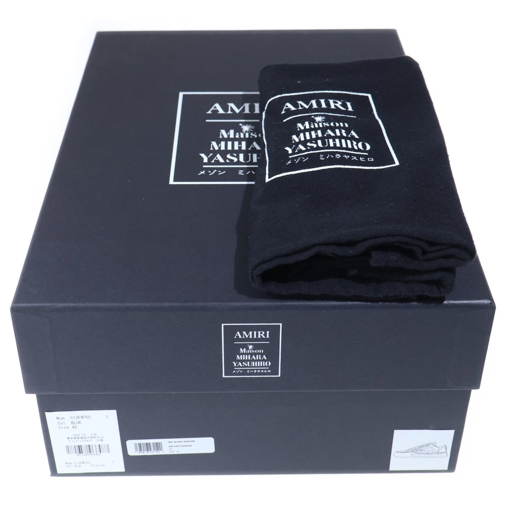 MAISON MIHARAYASUHIRO(メゾンミハラヤスヒロ) ×AMIRI PETERSON OG Sole Canvas Low-top Sneaker C13FW701 ピーターソン OG ソール キャンバス ロートップスニーカー ブルー/ホワイト