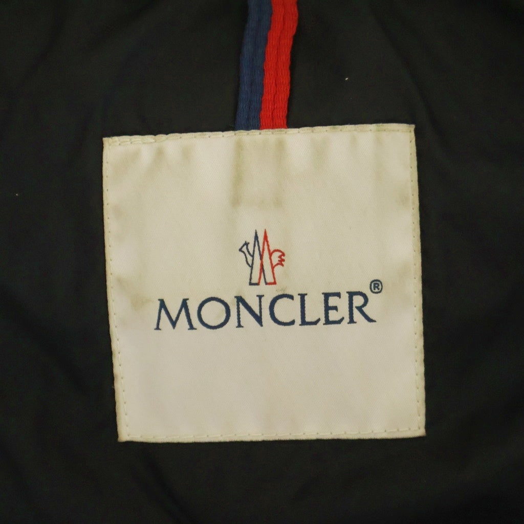 MONCLER(モンクレール) CLUNY GIUBBOTTO クルーニー ファー フーデッド ジップアップ ダウンコート ジャケット E20914138025 ブラック レディース