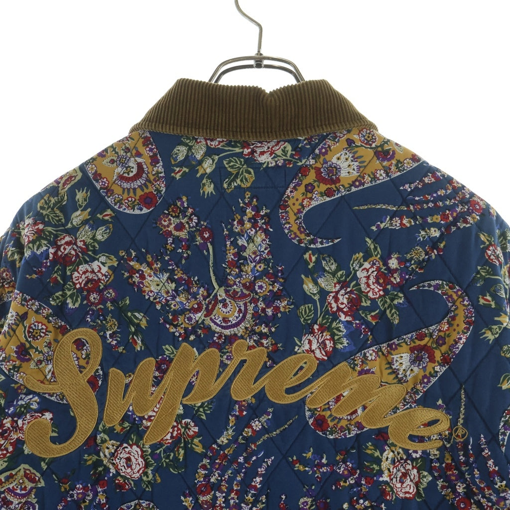 SUPREME(シュプリーム) 19AW Quilted Paisley Jacket キルテッドペイズリージャケット マルチカラー