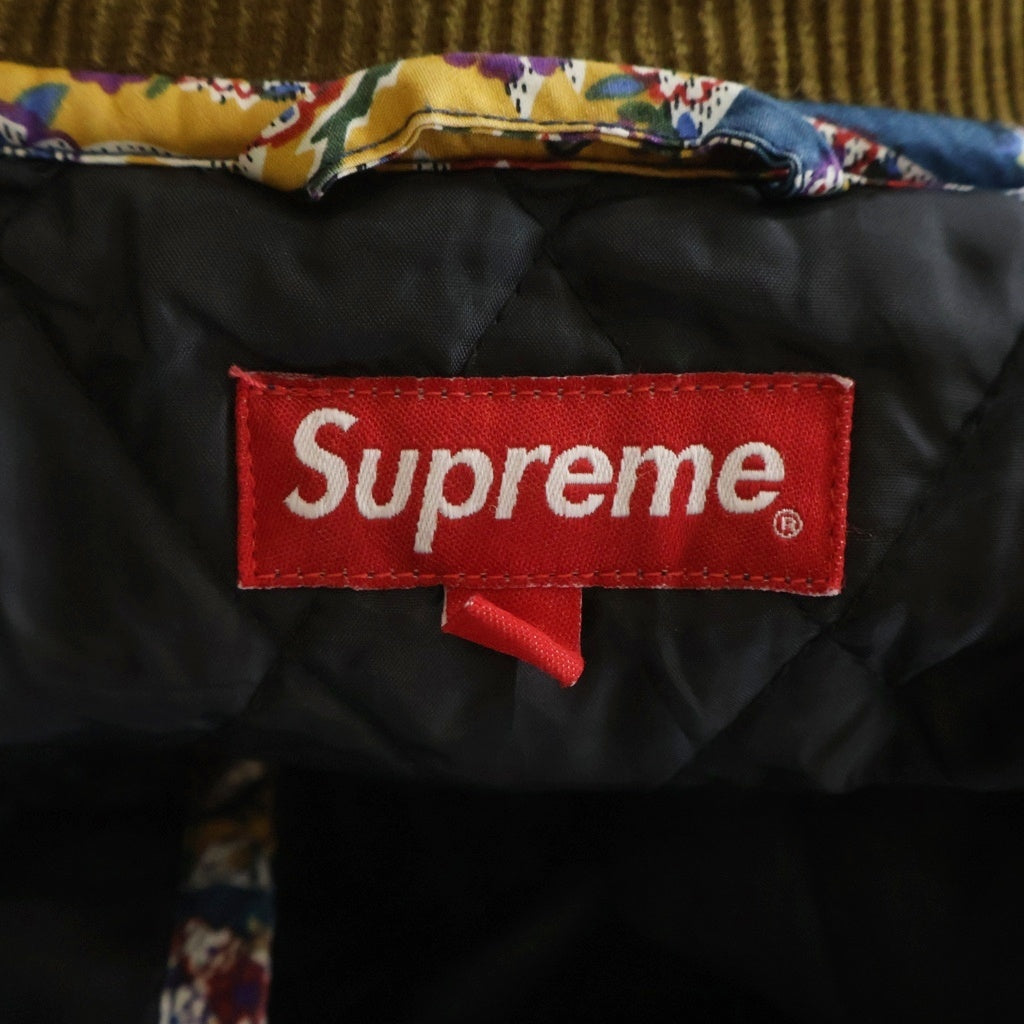 SUPREME(シュプリーム) 19AW Quilted Paisley Jacket キルテッドペイズリージャケット マルチカラー