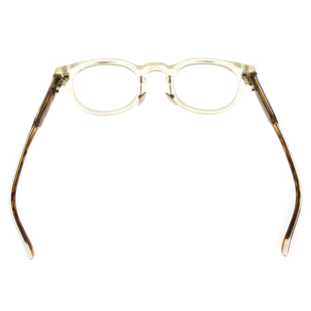 CHROME HEARTS(クロムハーツ) DINGALONGLINGLONG SUNGLASSES クリアフフレーム サングラス 度入り ホワイト/ゴールド