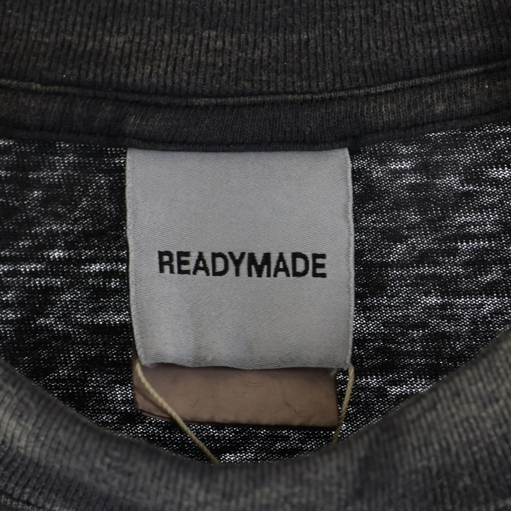 READY MADE(レディメイド) 24SS SS T-SHIRT POCKET/BLACK 半袖Tシャツ RE-CO-278 ブラック