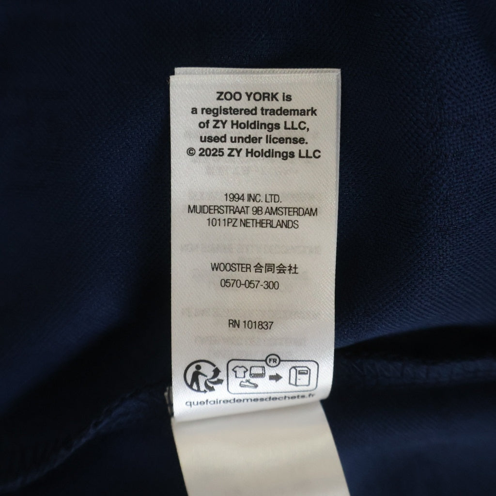 SUPREME(シュプリーム) 25SS Zoo York Soccer Jersey ズーヨーク サッカージャージ 半袖ポロシャツ ネイビー