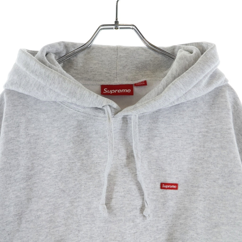 SUPREME(シュプリーム) 24SS Small Box Hooded Sweatshirt スモールボックスロゴ フーデッドスウェットシャツ パーカー グレー
