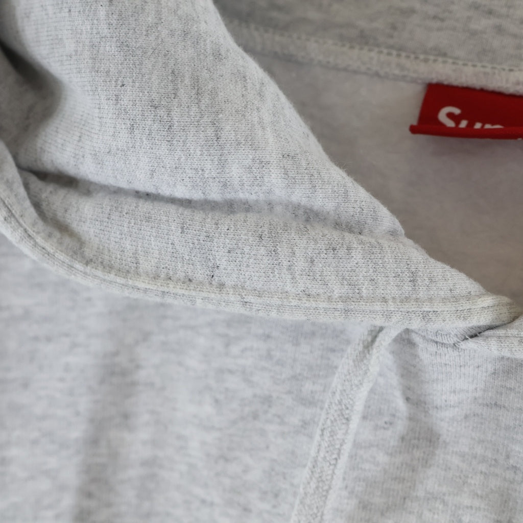 SUPREME(シュプリーム) 24SS Small Box Hooded Sweatshirt スモールボックスロゴ フーデッドスウェットシャツ パーカー グレー