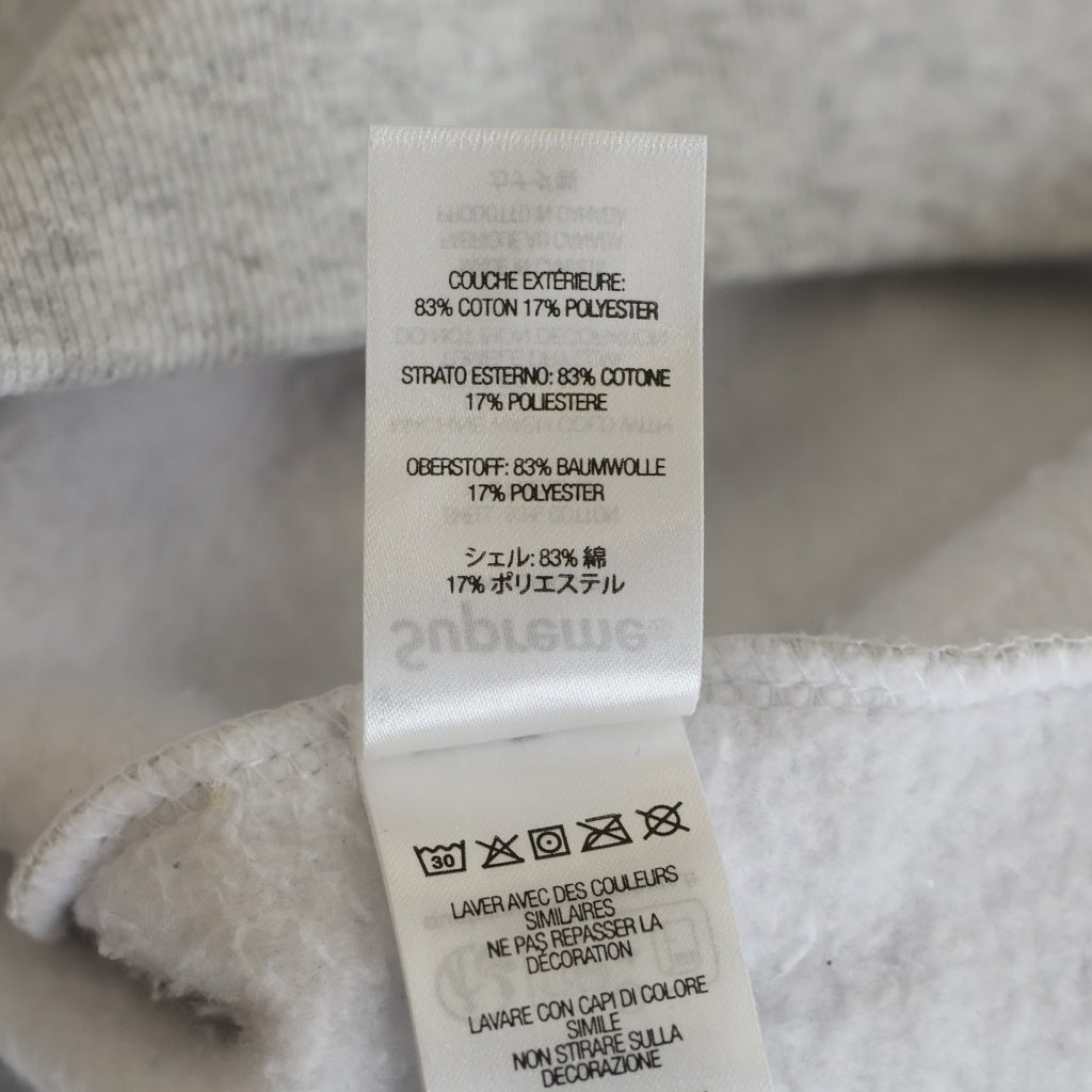 SUPREME(シュプリーム) 24SS Small Box Hooded Sweatshirt スモールボックスロゴ フーデッドスウェットシャツ パーカー グレー