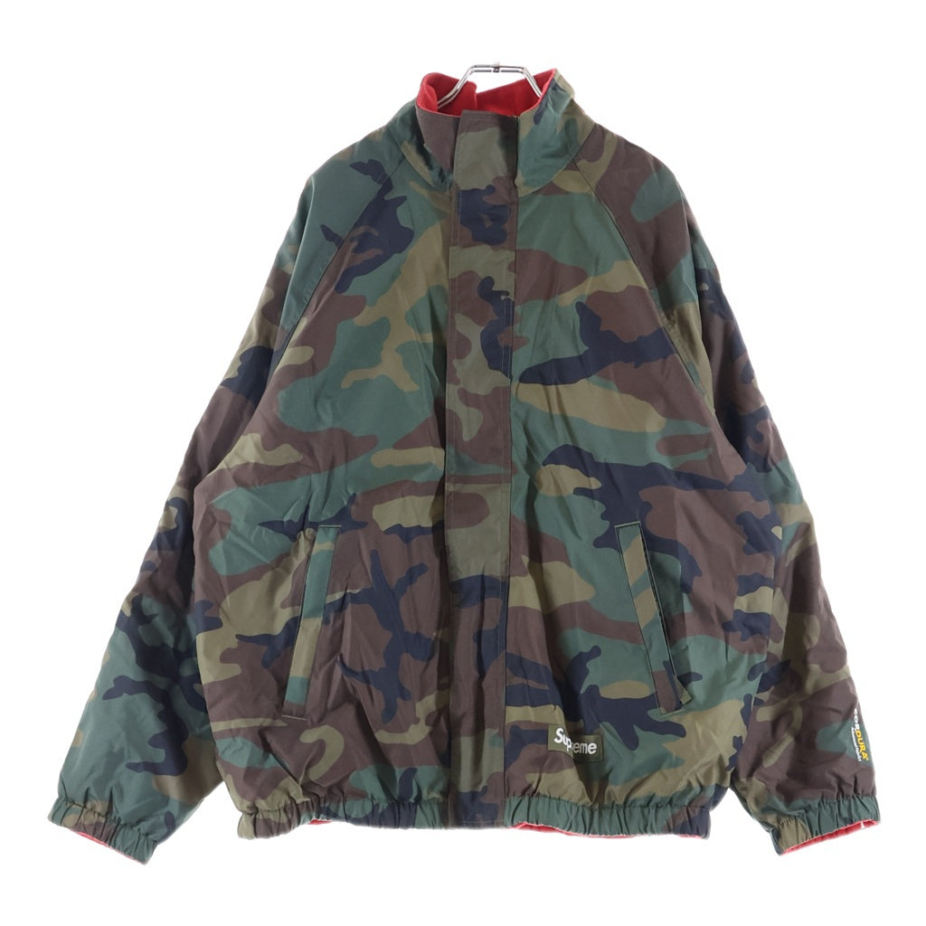SUPREME(シュプリーム) 25AW Polartec Reversible Track Jacket ポーラテック リバーシブル ウッドランドカモ ジャケット カーキ