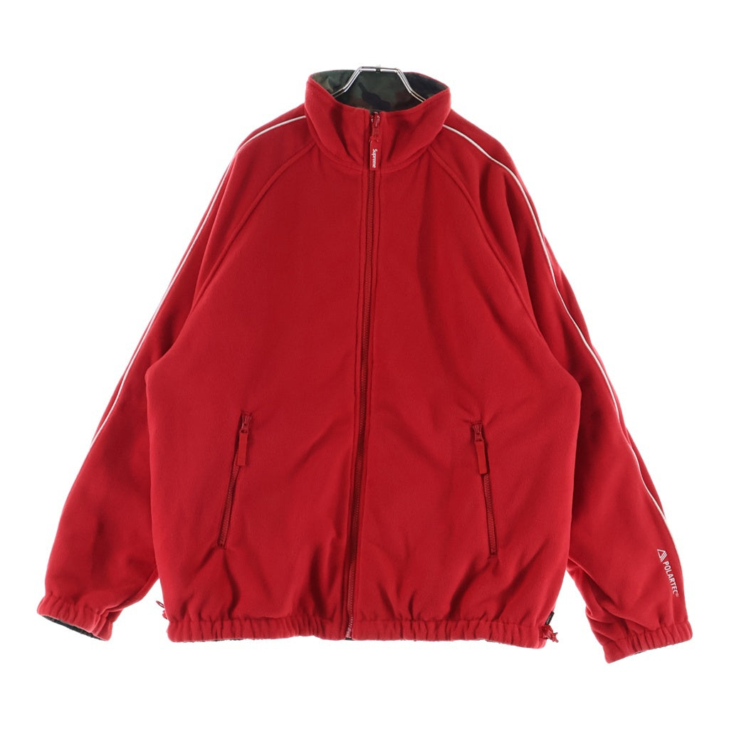 SUPREME(シュプリーム) 25AW Polartec Reversible Track Jacket ポーラテック リバーシブル ウッドランドカモ ジャケット カーキ