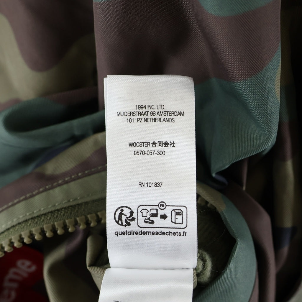 SUPREME(シュプリーム) 25AW Polartec Reversible Track Jacket ポーラテック リバーシブル ウッドランドカモ ジャケット カーキ