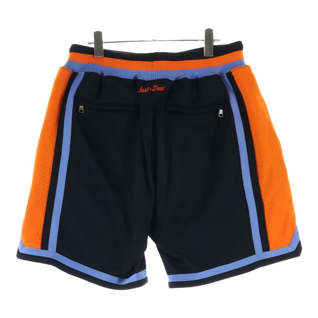 JUSTDON(ジャストドン) NBA Hardwood Classics All-Star Shorts NBA ハードウッドクラシックオールスターショーツ ブラック/オレンジ SHORM020276-ASG