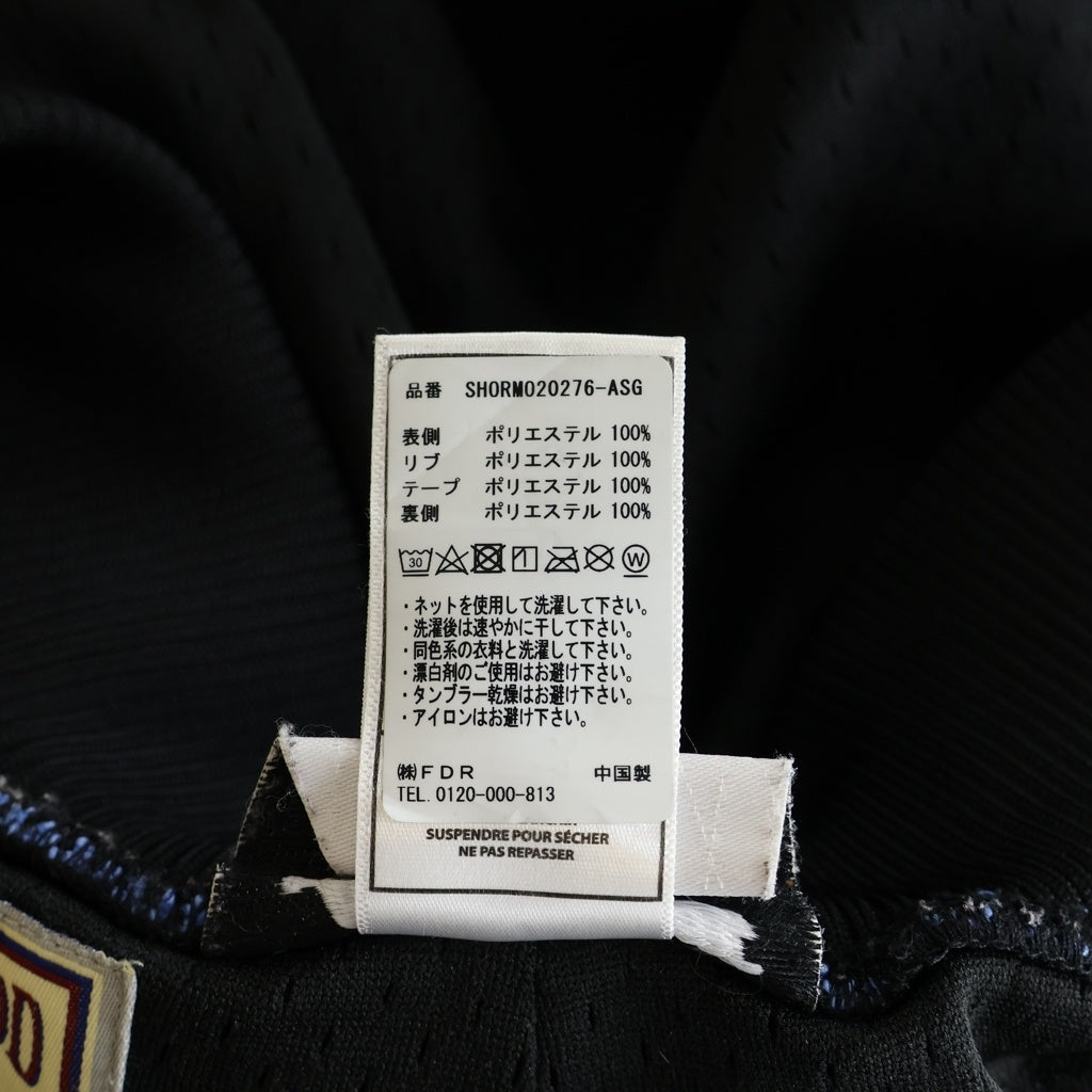JUSTDON(ジャストドン) NBA Hardwood Classics All-Star Shorts NBA ハードウッドクラシックオールスターショーツ ブラック/オレンジ SHORM020276-ASG