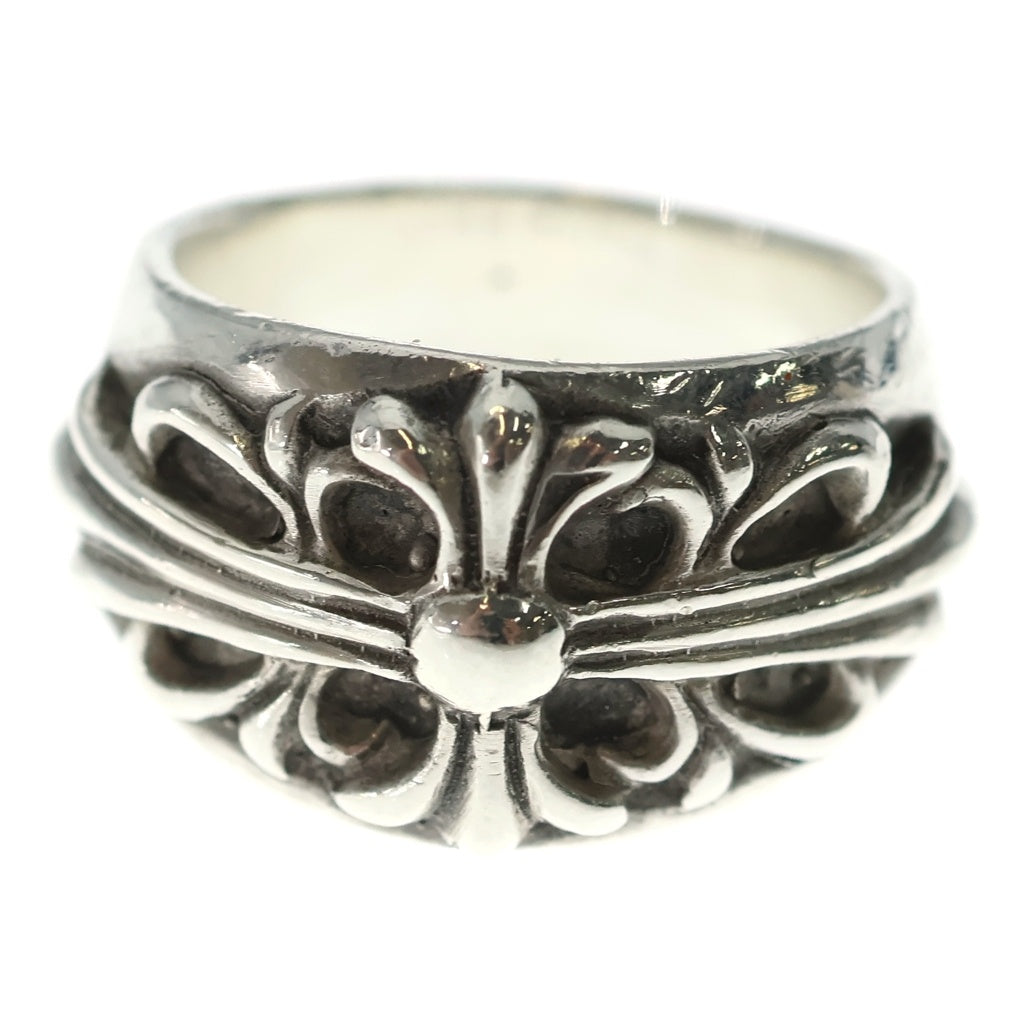 CHROME HEARTS(クロムハーツ) FLRL CRS フローラルクロス リング シルバー BCA346
