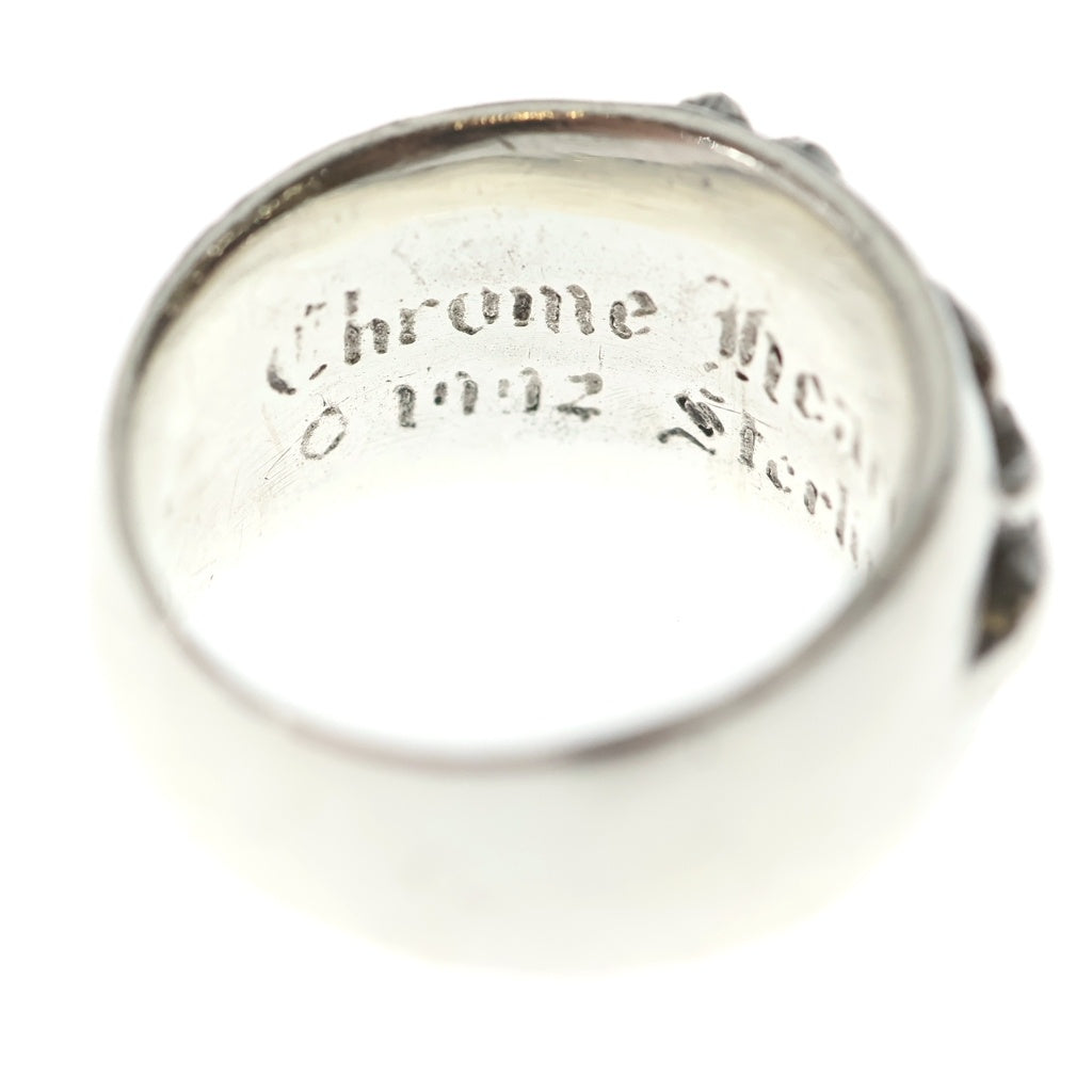 CHROME HEARTS(クロムハーツ) FLRL CRS フローラルクロス リング シルバー BCA346