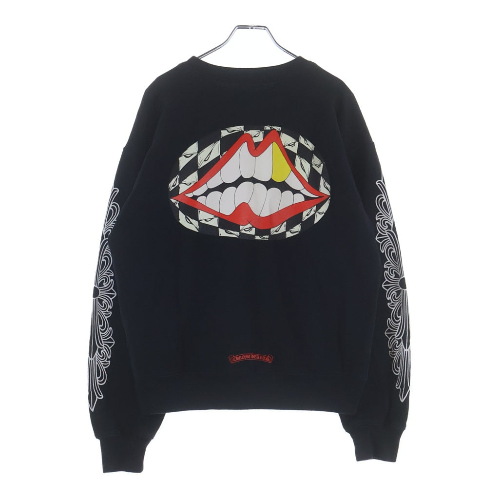 CHROME HEARTS(クロムハーツ) ×MATTY BOY 99 EYES CHOMPER SWTSHRT マッティボーイ 99アイズ チョンパー スウェット ブラック