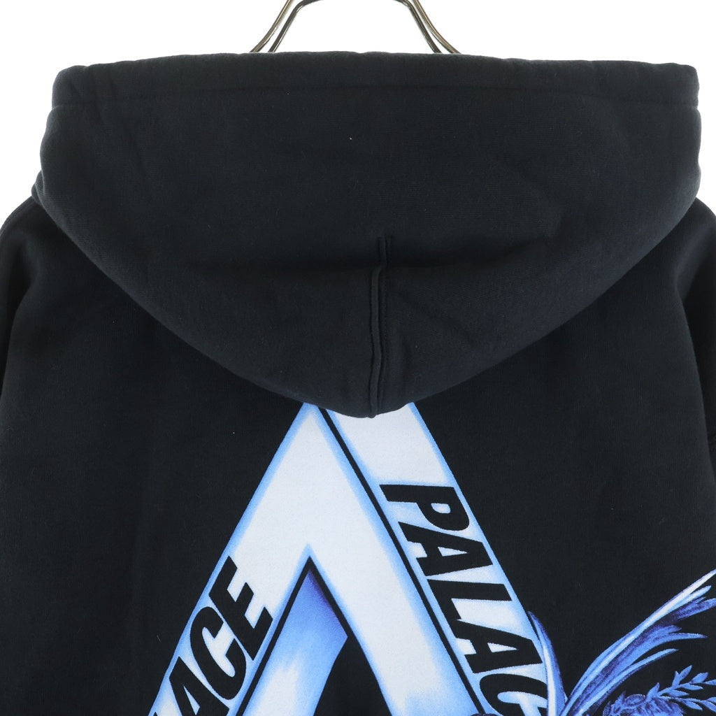 Palace Skateboards(パレススケートボーズ) 25AW TRI-ANGELIC HOOD トライアングルフード プルオーバーパーカー ブラック