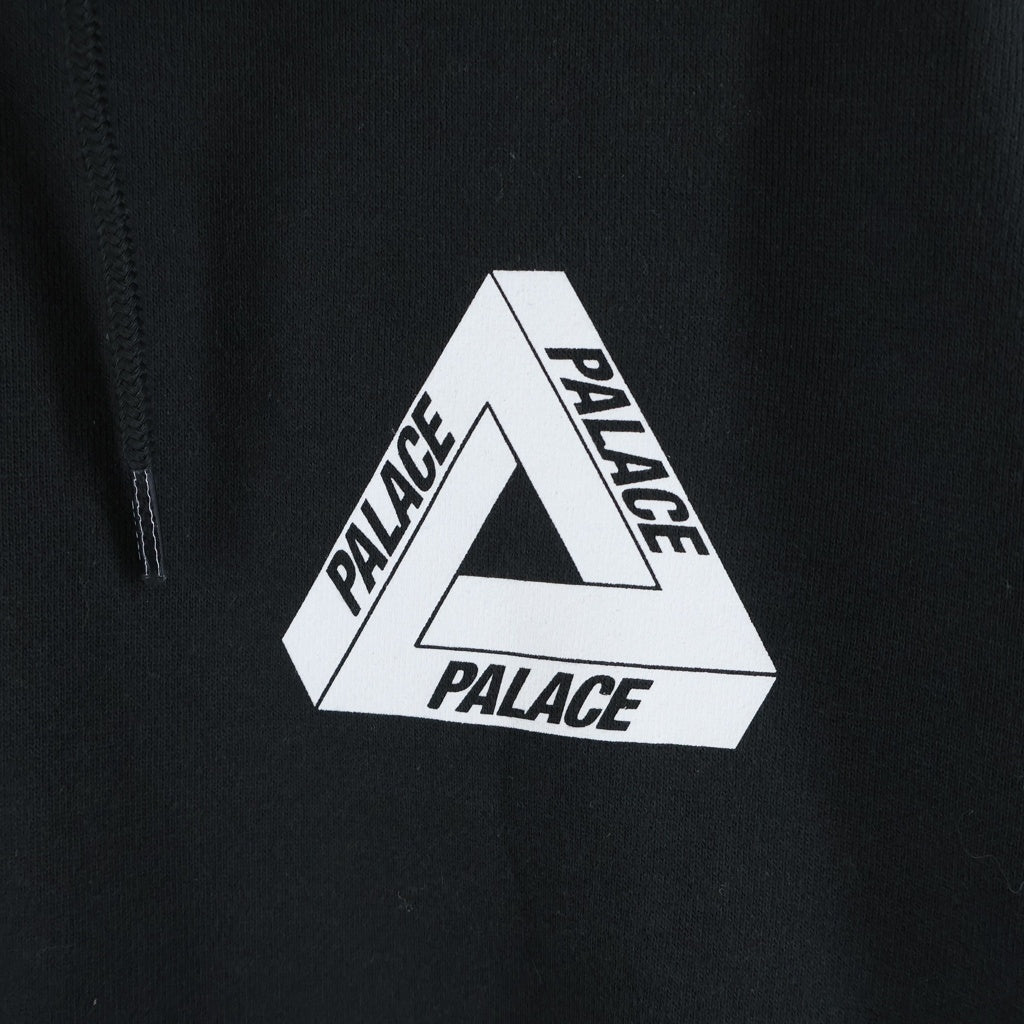 Palace Skateboards(パレススケートボーズ) 25AW TRI-ANGELIC HOOD トライアングルフード プルオーバーパーカー ブラック