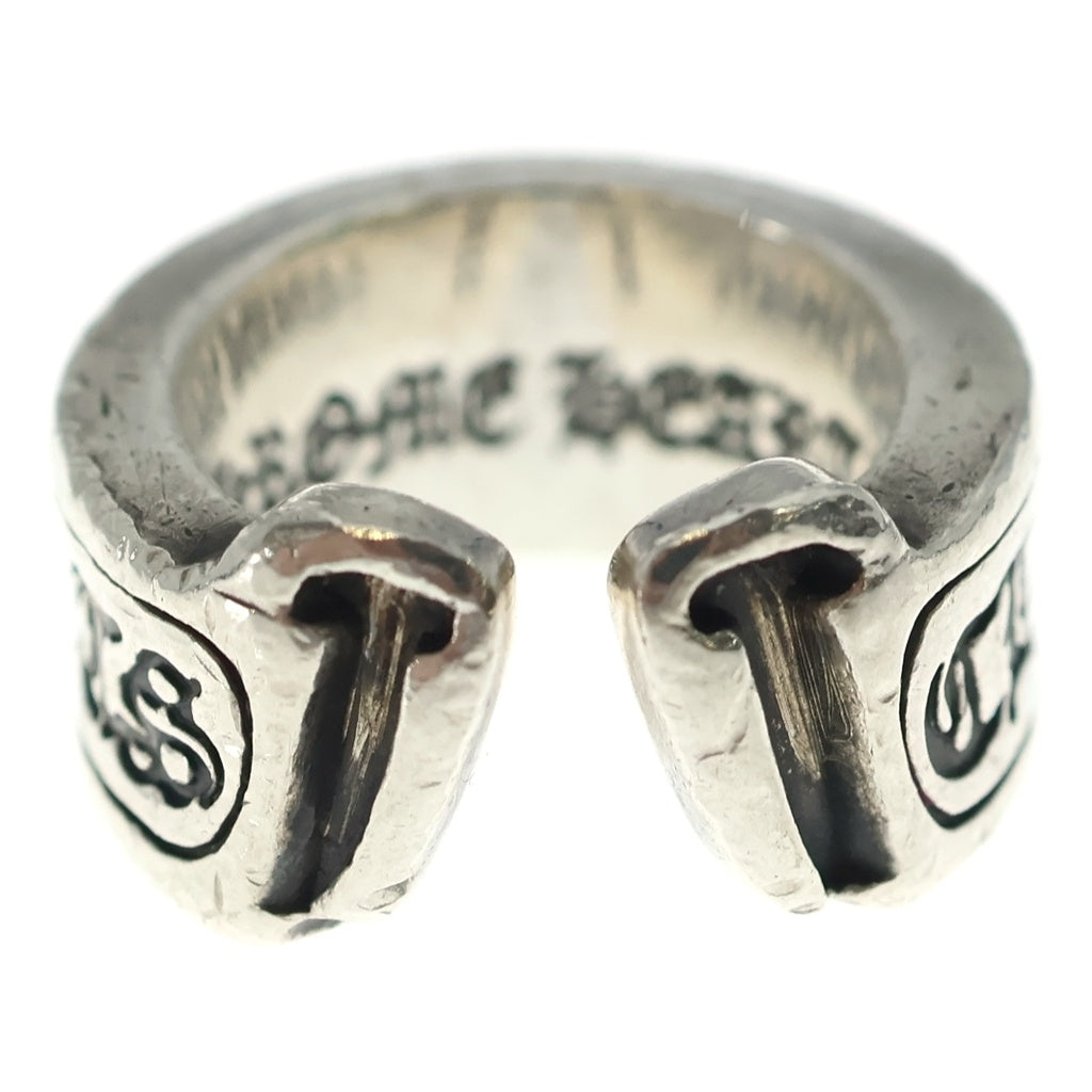 CHROME HEARTS(クロムハーツ) LG SCROLL LABEL ラージスクロールラベル リング シルバーBCA383
