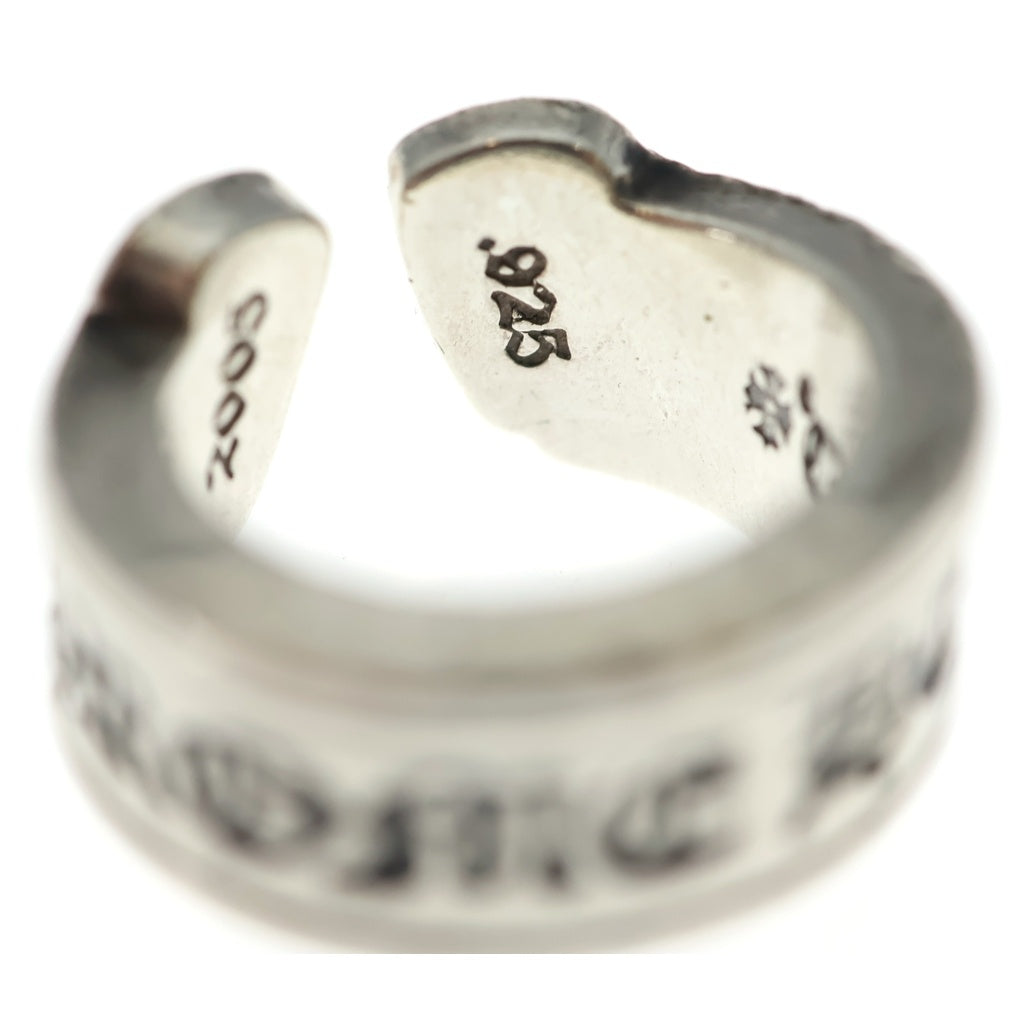 CHROME HEARTS(クロムハーツ) LG SCROLL LABEL ラージスクロールラベル リング シルバーBCA383