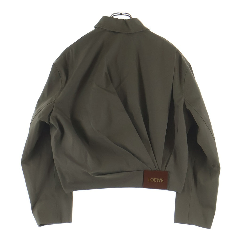 LOEWE(ロエベ) DRAPED JACKET ドレープジャケット ジップアップ