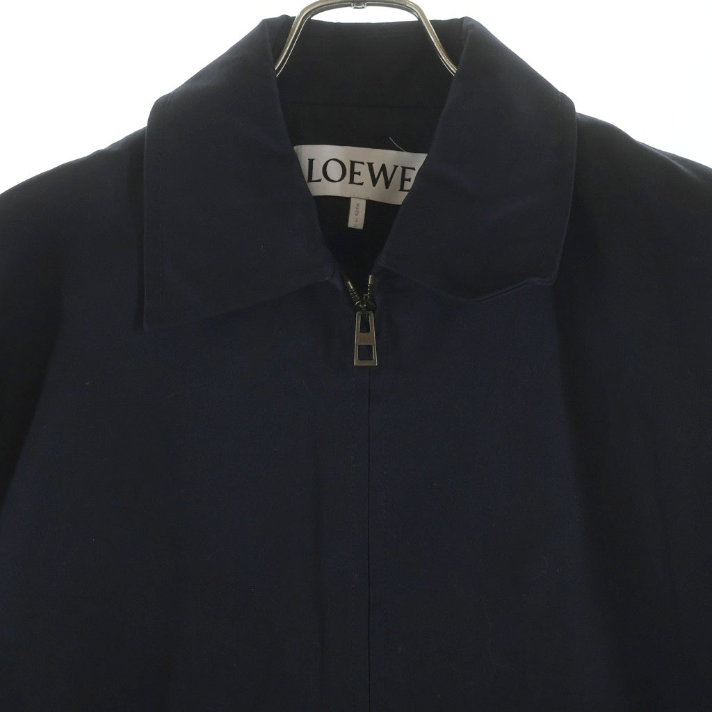 LOEWE(ロエベ) DRAPED JACKET ドレープジャケット ジップアップブルゾン ブラック H526Y02WBB
